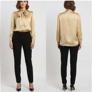 Tincati vintage silk blouse size 46